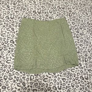 cute green skirt
